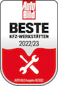 Beste KfZ-Werkstätten 2021/22 Logo