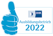 IHK-Ausbildungsbetrieb 2022 Logo