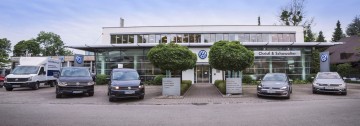 Außenansicht VW Gebäude München