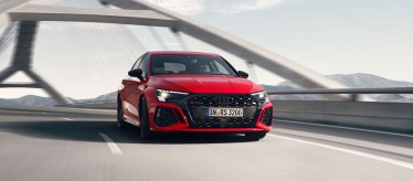 Audi RS 3 Sportback Frontansicht rot Frontansicht
