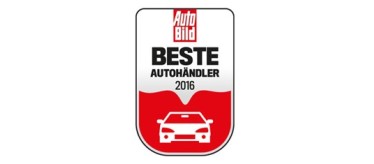 Auszeichnung Beste Autohändler 2016