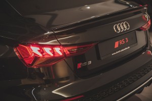 Audi RS3 Limousine Heckansicht Freising